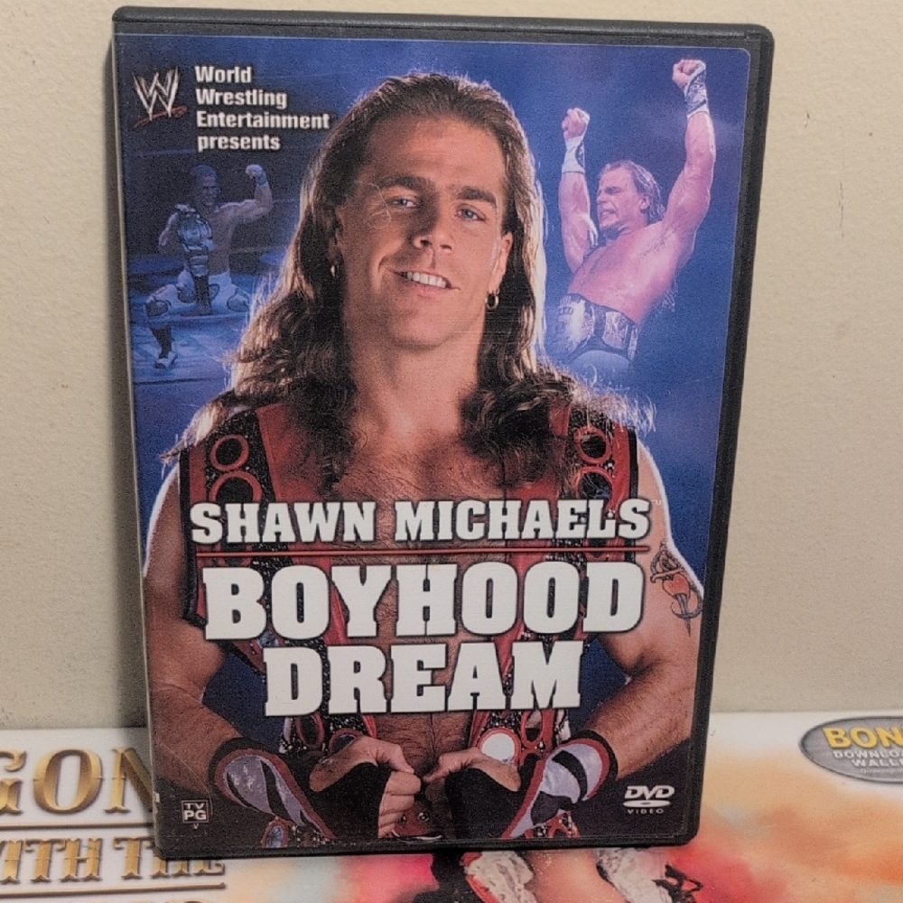 WWE WWF Shawn Michaels: Boyhood Dream DVD 2004 HBK Wrestling